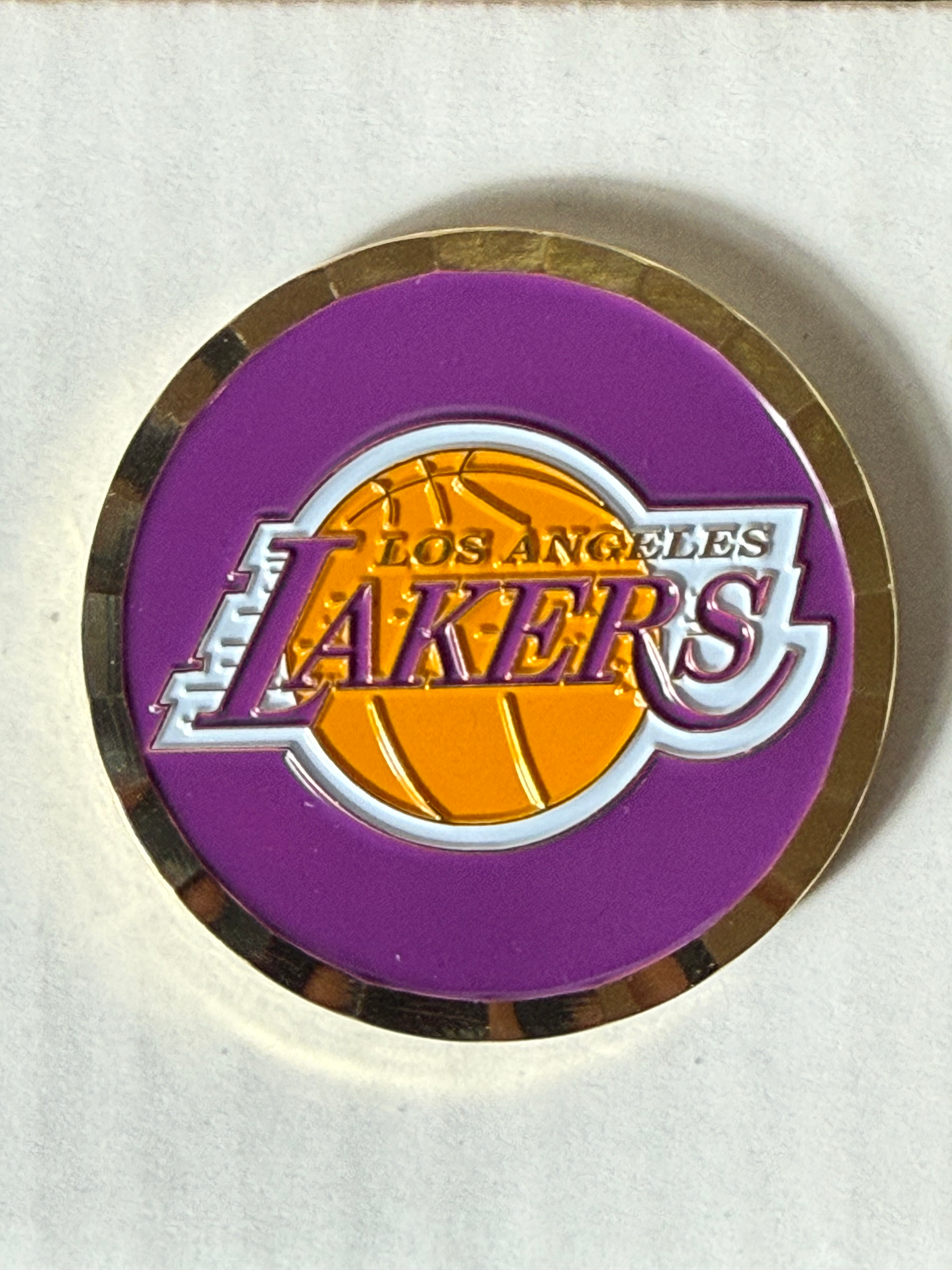 Los Angeles Lakers Operation Enduring Freedom Challenge Coin