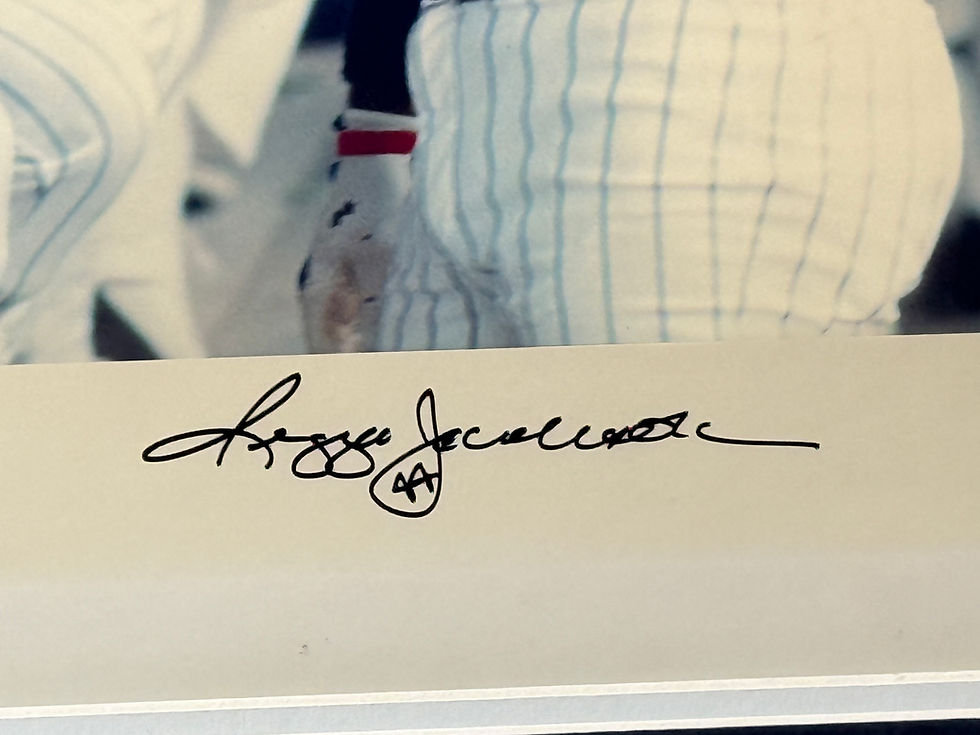 Thumbnail: New York Yankees Reggie Jackson Framed 20x24