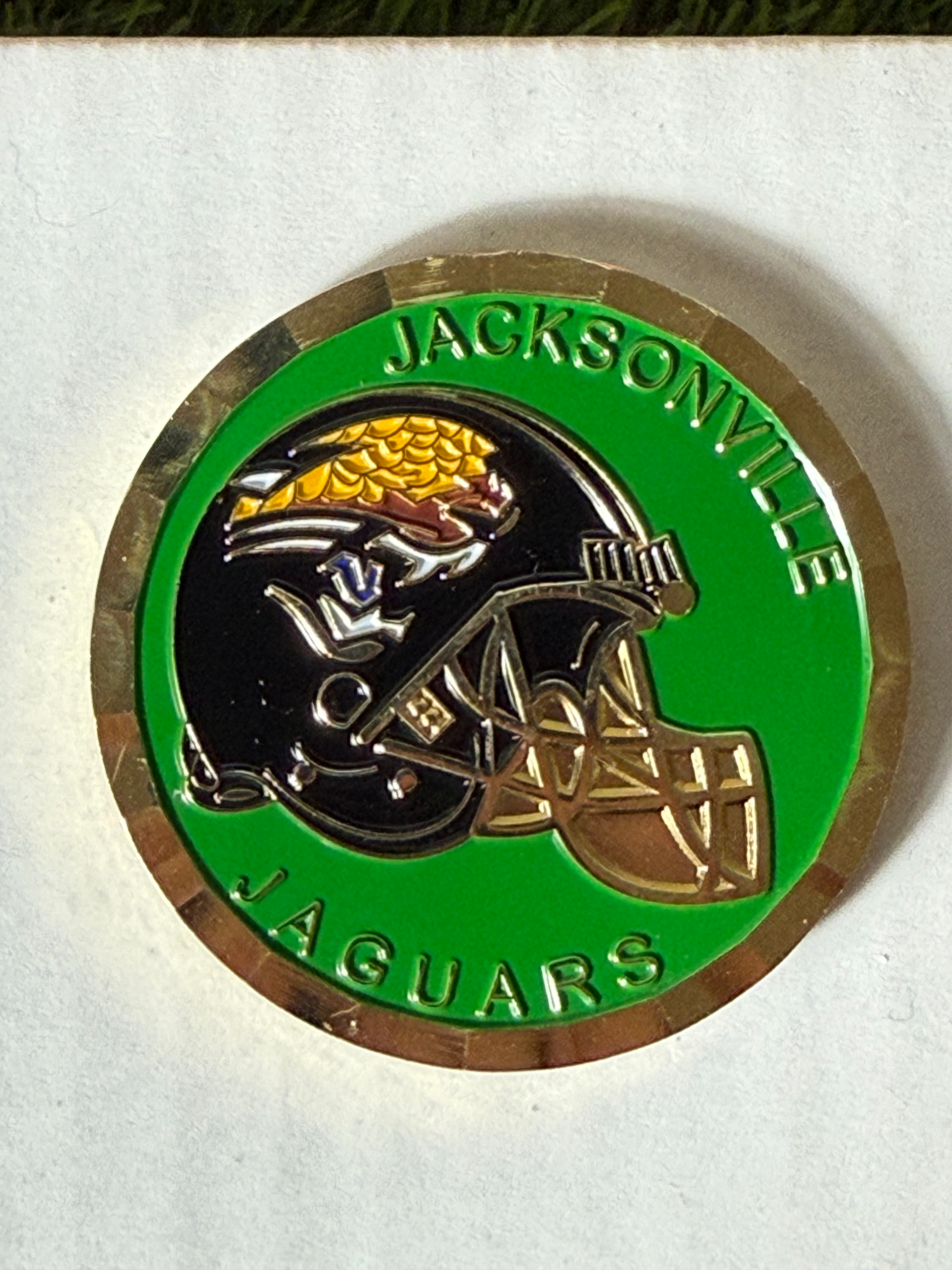 Jacksonville Jaguars Operation Enduring Freedom Challenge Coin