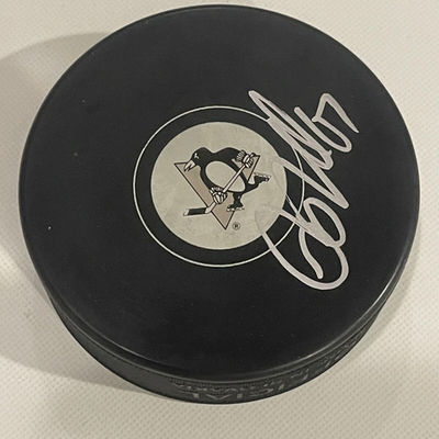 Pittsburgh Penguins Richard Rakell Autographed Puck