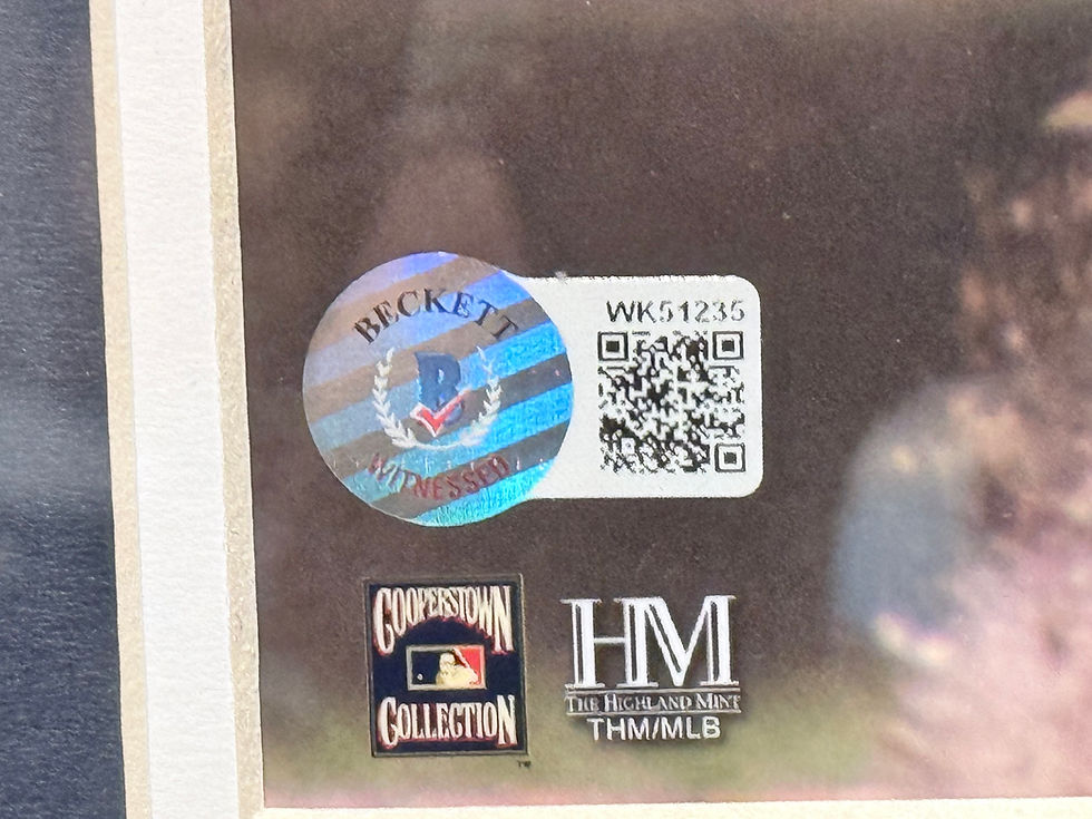 Thumbnail: New York Yankees Don Mattingly Framed 20x24