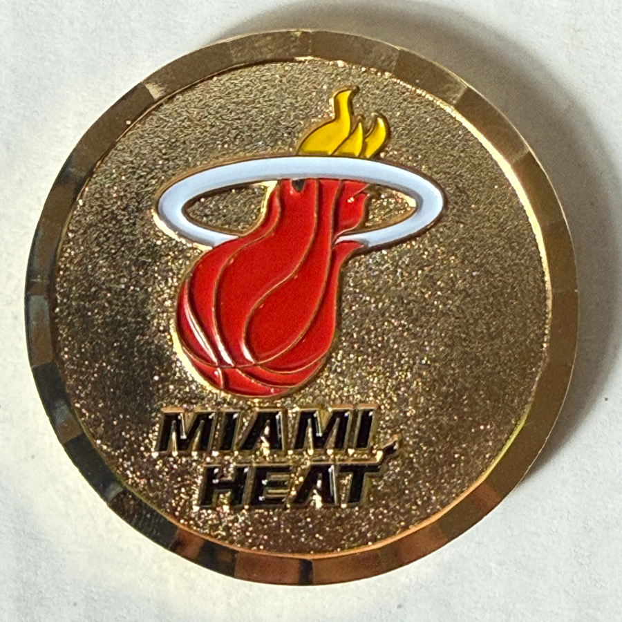 Miami Heat Operation Enduring Freedom Challenge Coin