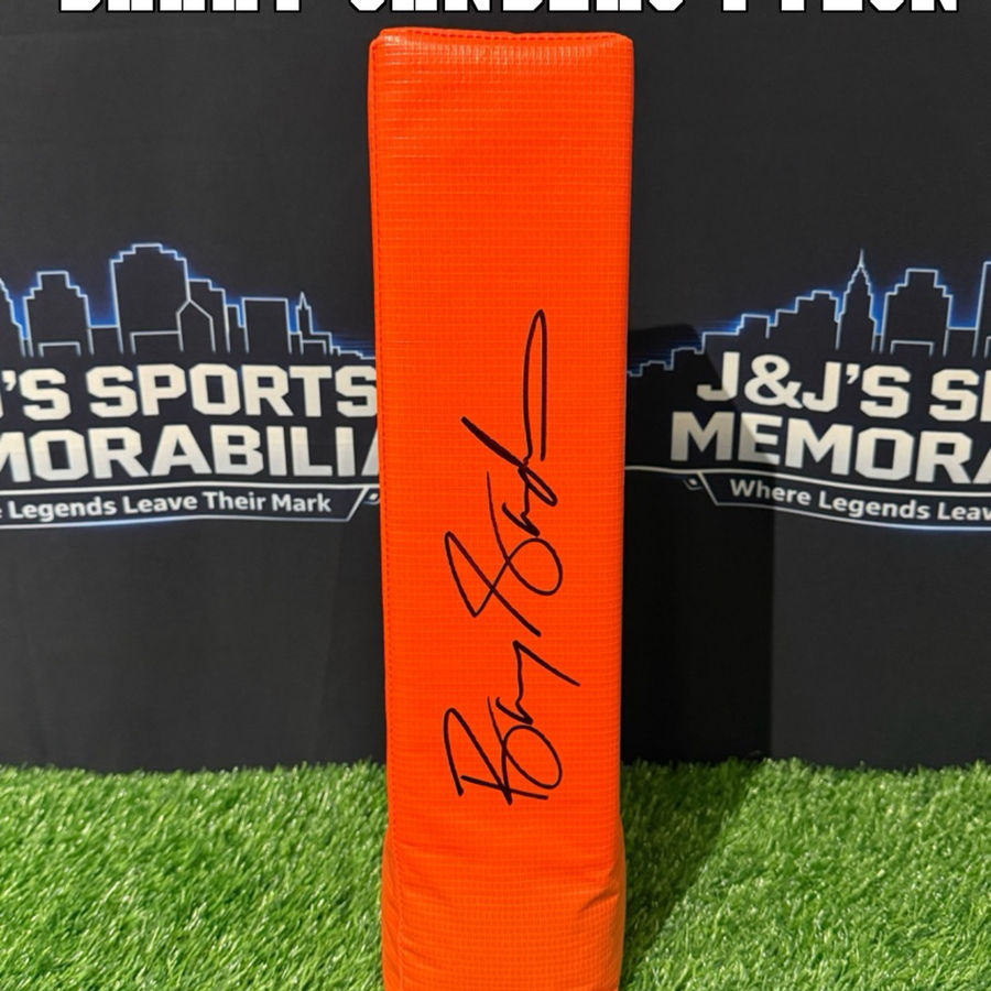 Detroit Lions Barry Sanders End Zone Pylon