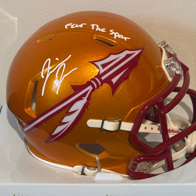 Florida State University Jermaine Johnson II Flash Mini Helmet
