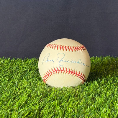 New York Yankees Bobby Richardson Autographed Baseball