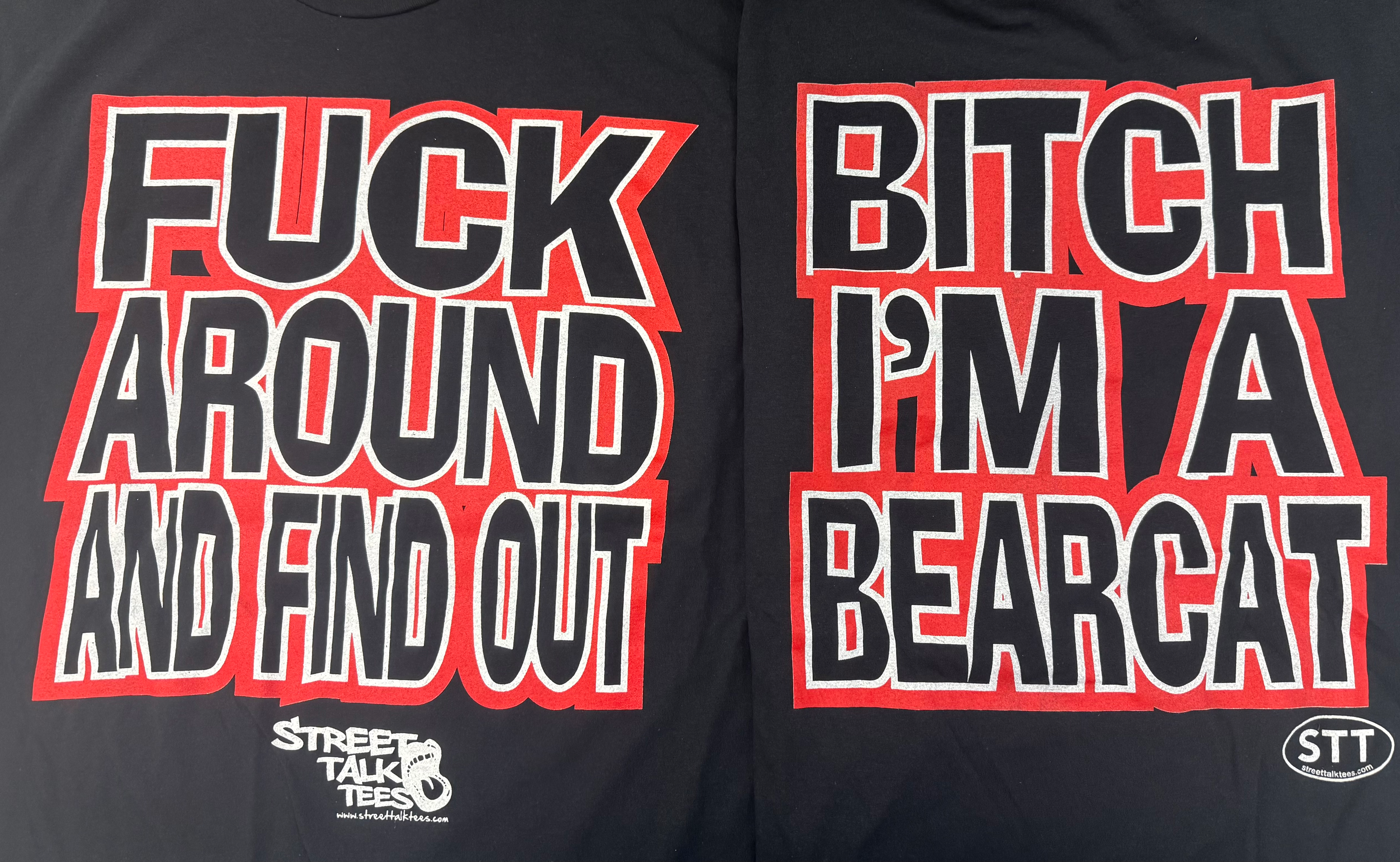 FAFO BITCH IM A BEARCAT - BLACK
