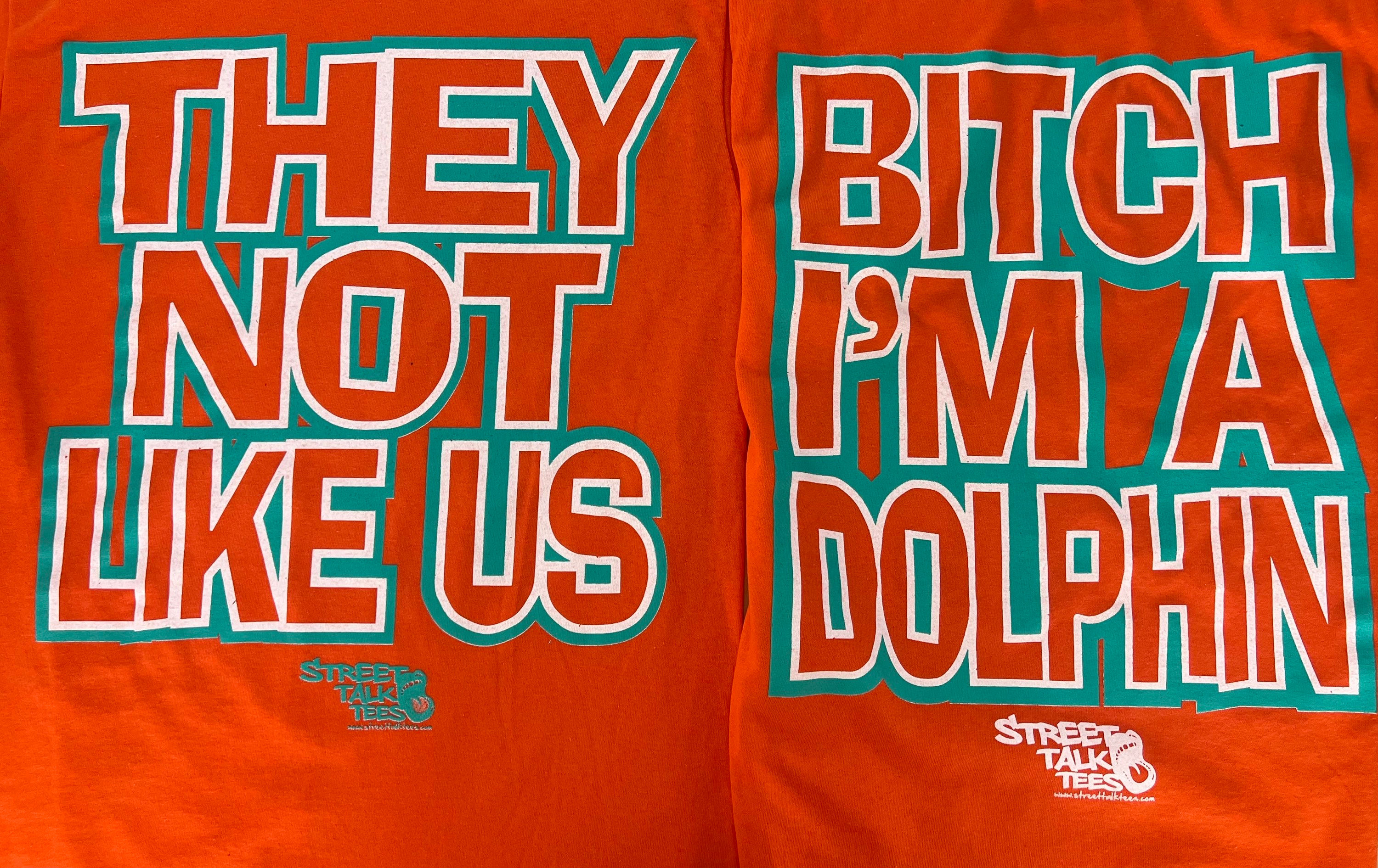 THEY NOT LIKE US BITCH IM A DOLPHIN