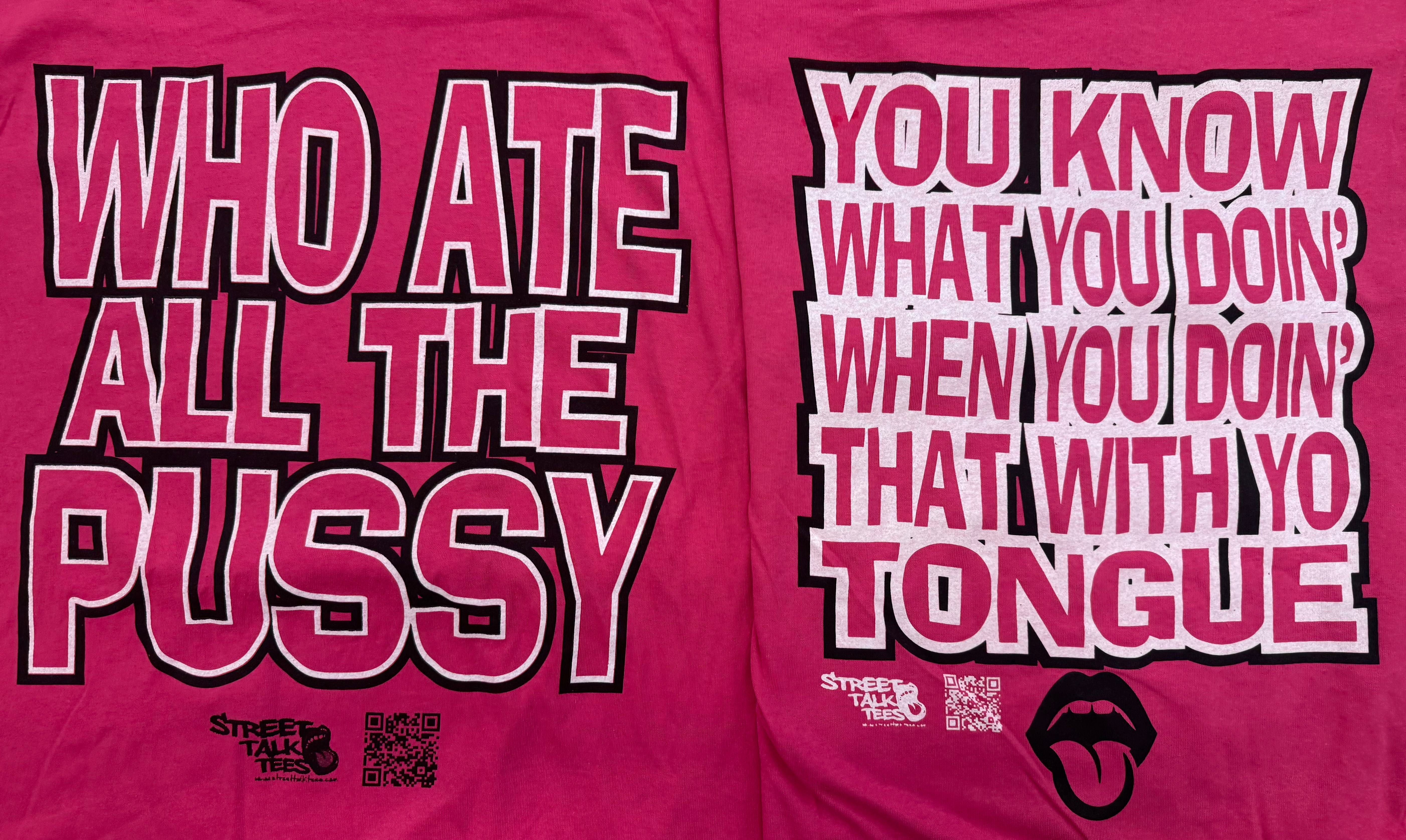 WHO ATE ALL THE PUSSY DOING WITH TOUNGE