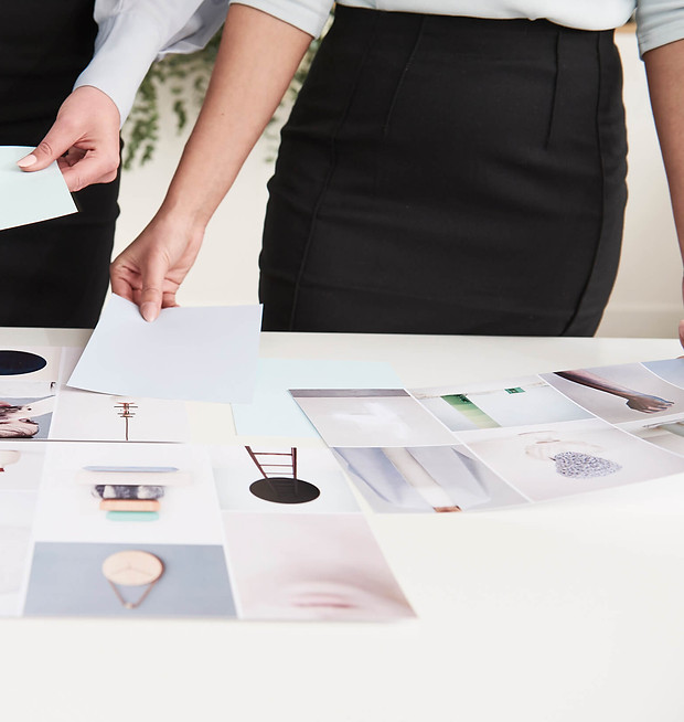Visueel voorbeeld van op maat gemaakte branding en huisstijl ontwikkeld door Bureau APS vo