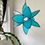Thumbnail: Flower Burst, Blue Translucent 