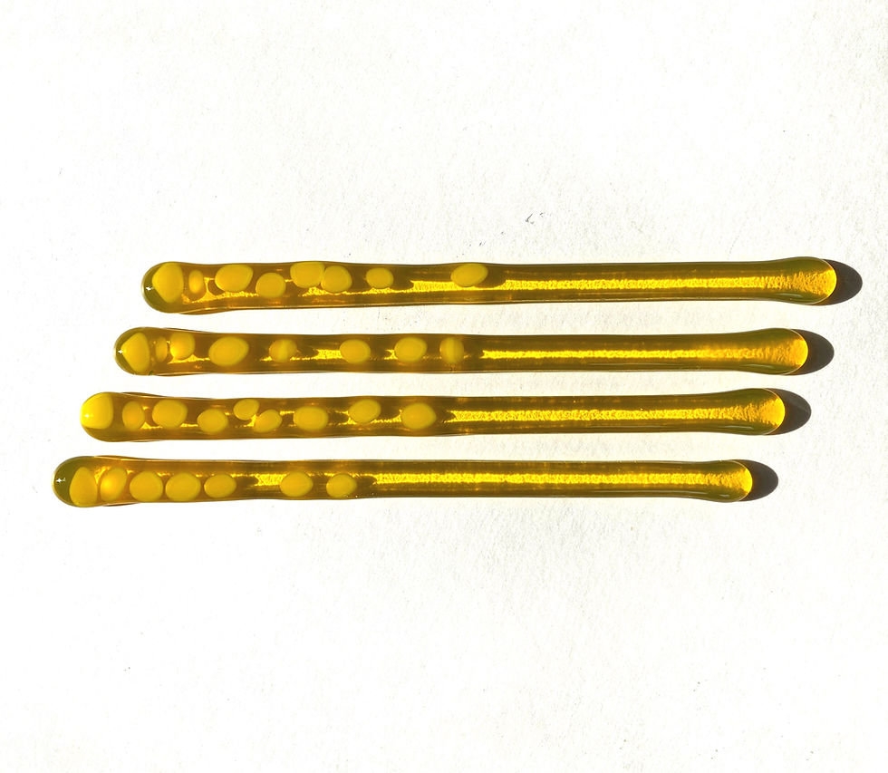 Thumbnail: Swizzle Sticks, Yellow Dots