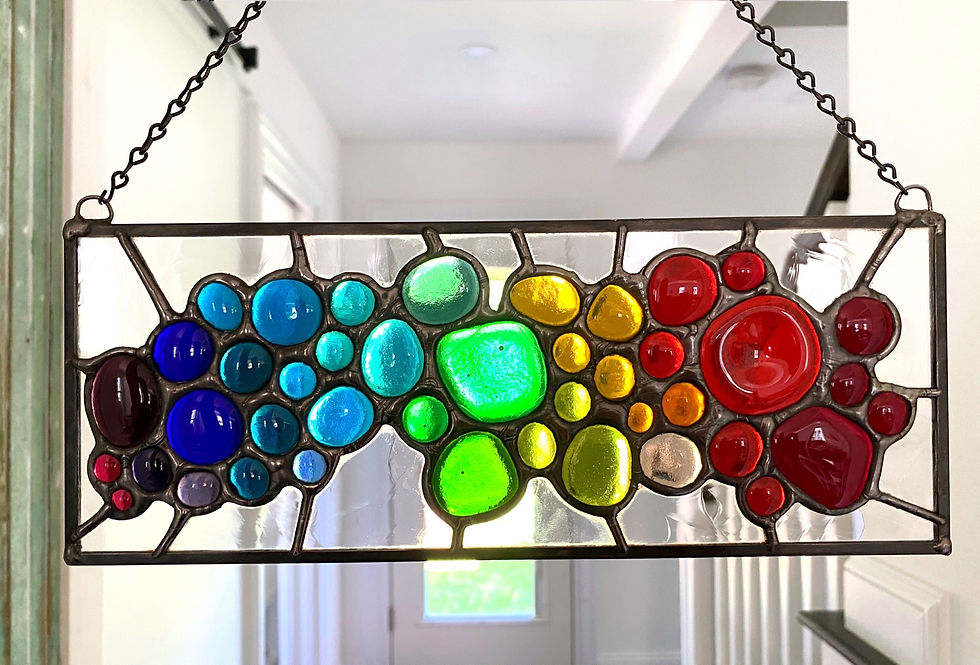 Thumbnail: Stained Glass Rainbow Panel