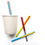 Thumbnail: Swizzle Sticks, Multicolored Stripes