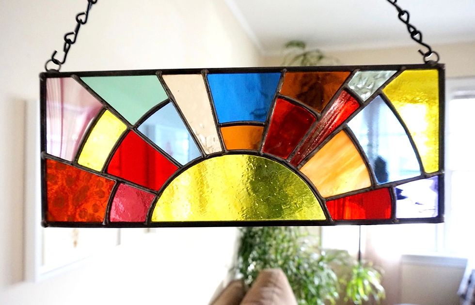 Thumbnail: Stained Glass Sunrise