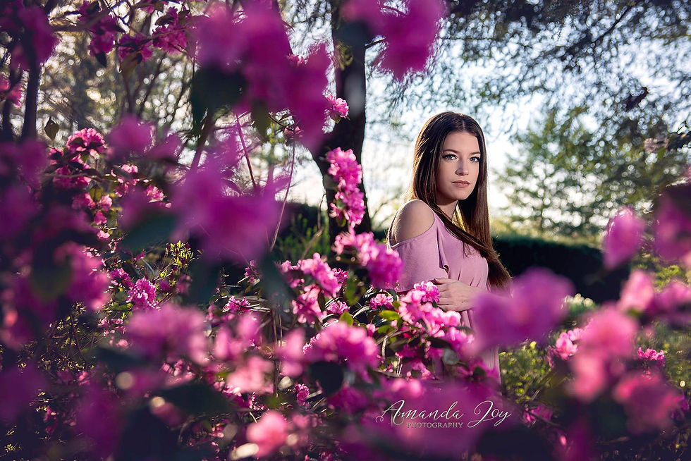 Dramatic creative senior pictures