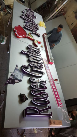 sign board led sign