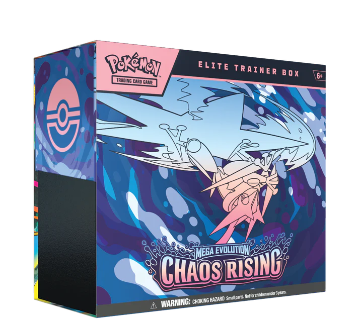 Pokemon Mega Evolution Chaos Rising Elite Trainer Box