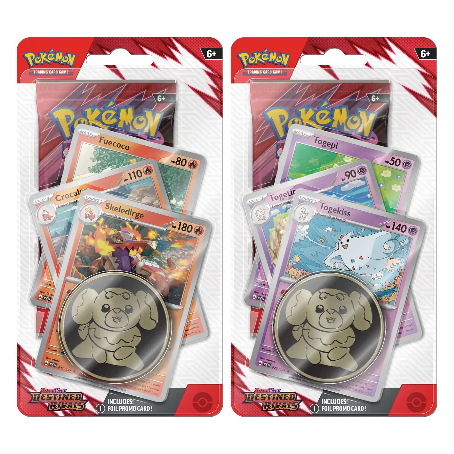 Pokémon TCG: Scarlet & Violet 10 - Destined Rivals - Premium Checklane