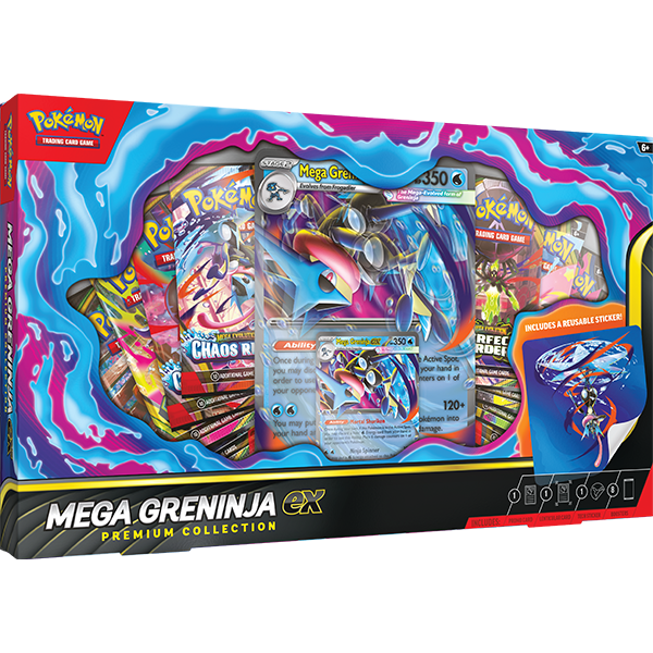 Pokemon TCG: Mega Greninja ex Premium Collection