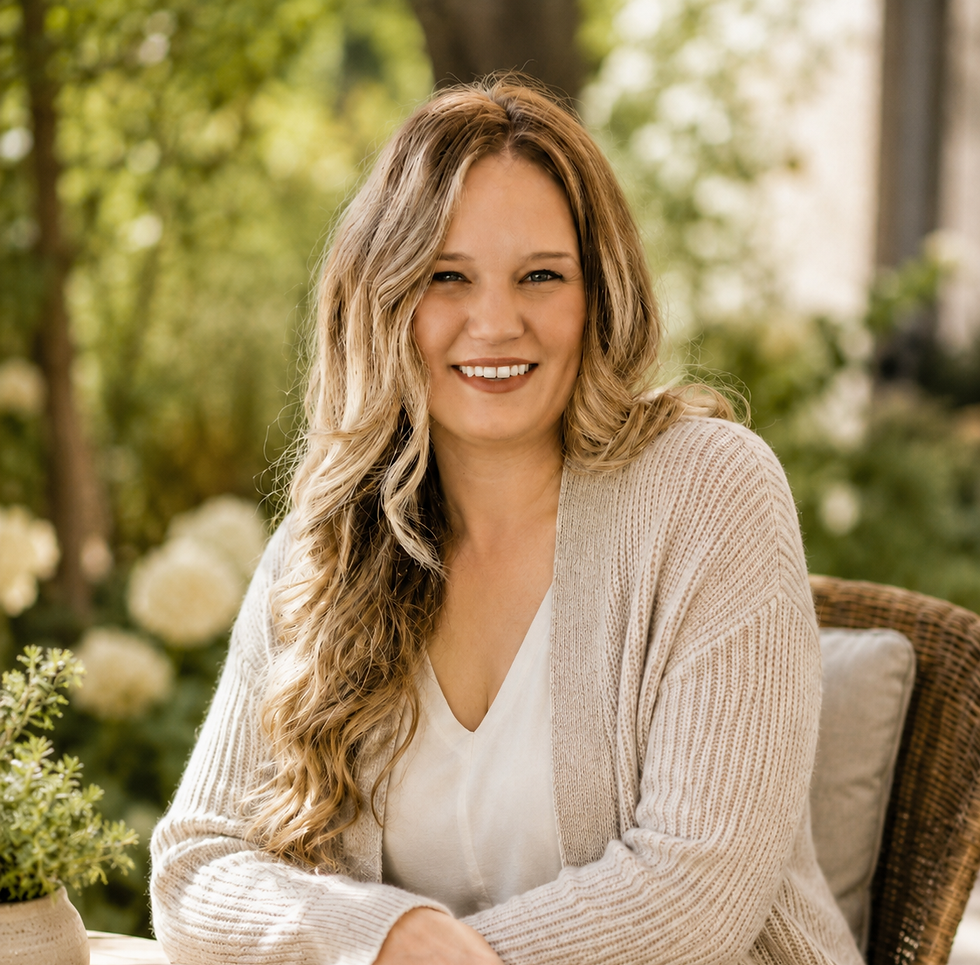 Ashley, co-founder of Trauma Mama Rising, mother and writer