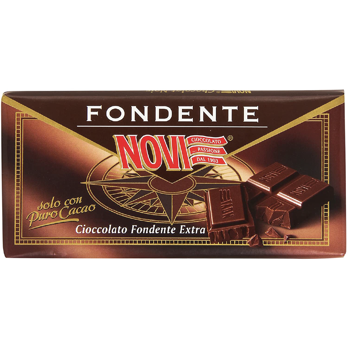 NOVI TAVOLETTA CIOCC. FONDENTE GR.100 / Quantité 24