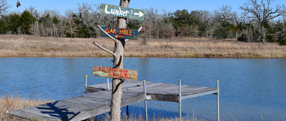 Spring-fed Lake on Ranch Grounds