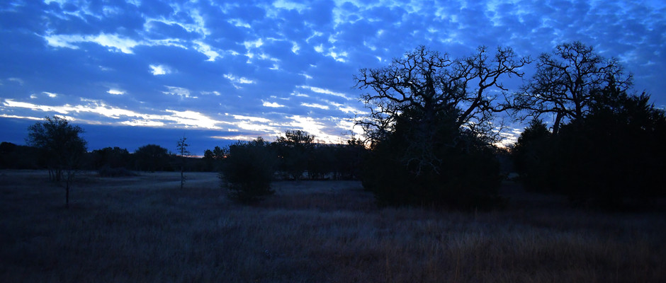 Skies at dawn over Solar-Wilson Village