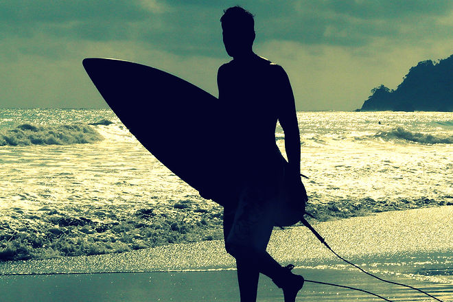 Surfer Silhouette