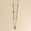 Miniature : Collier Nonza Corail Argent