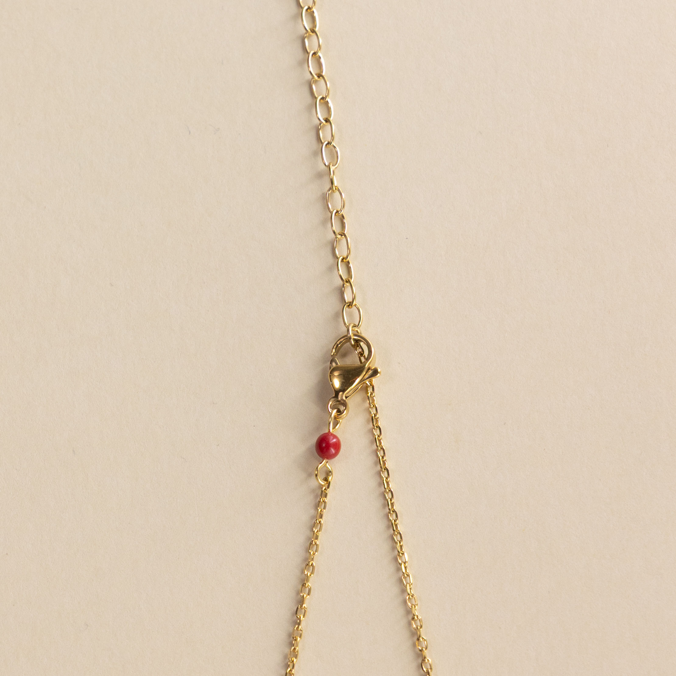 Collier Santa Giulia Triptyque Buddha Mordoré