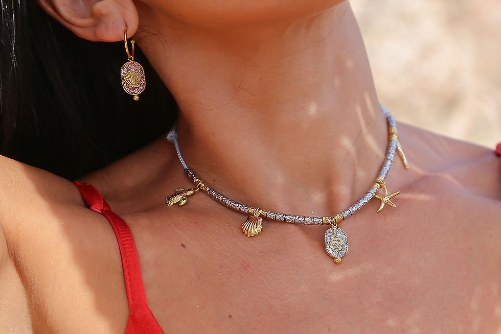 Miniature : Collier Palombaggia Ex Voto Argent