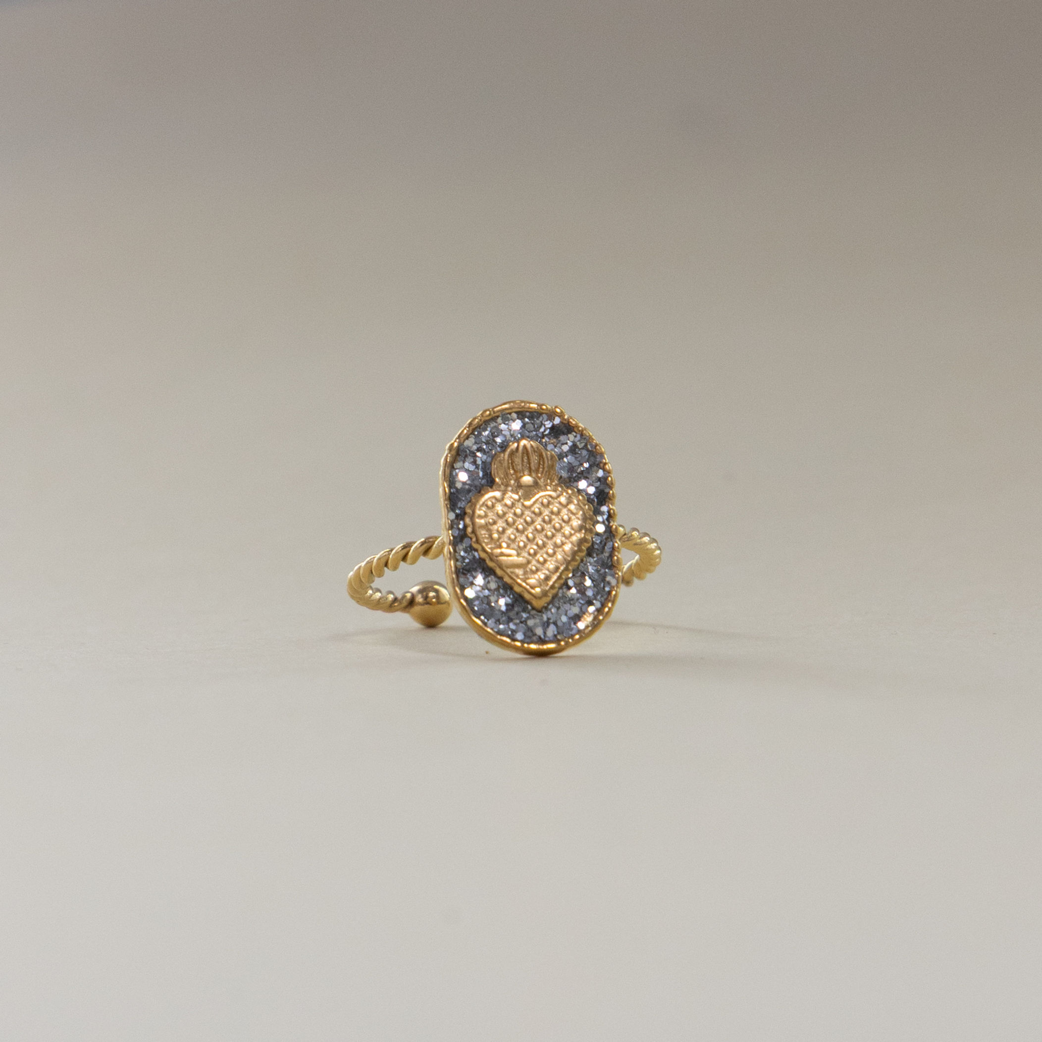 Bague Rondinara Ex voto Argenté