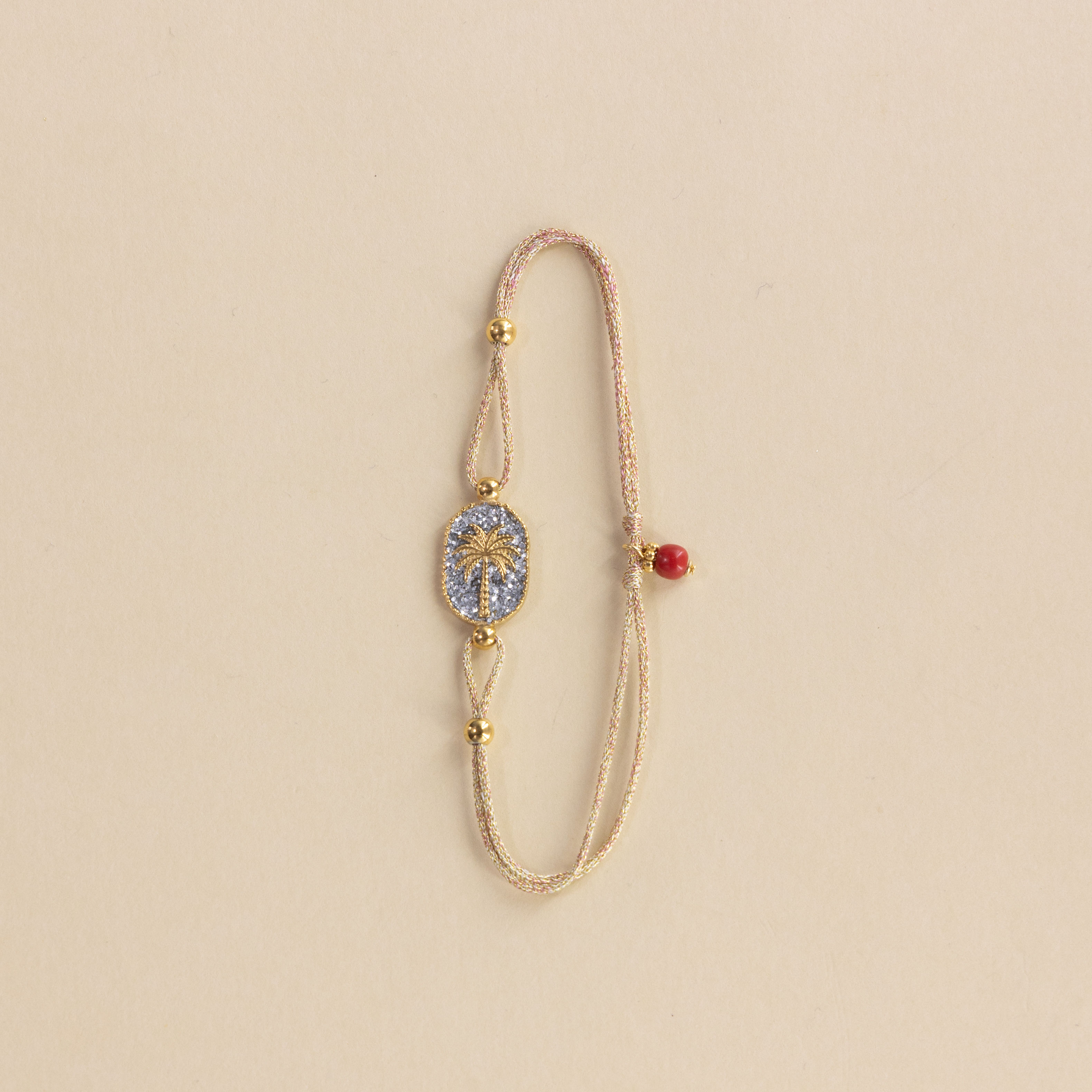 Bracelet Nonza Palmier Argent