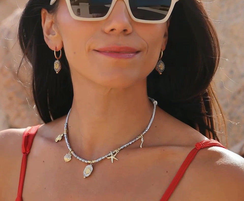 Miniature : Collier Palombaggia Ex Voto Argent