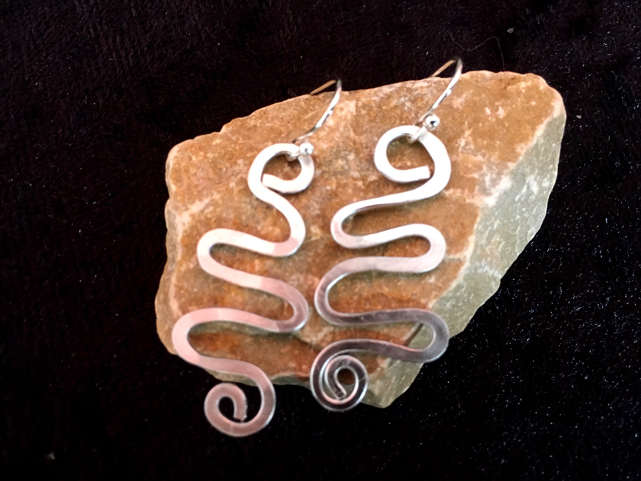 Ethereal Esther Earrings - snake