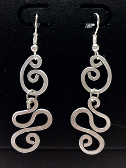 Ethereal Esther Earrings - Fun and Swirl