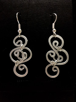 Ethereal Esther Earrings - Double S