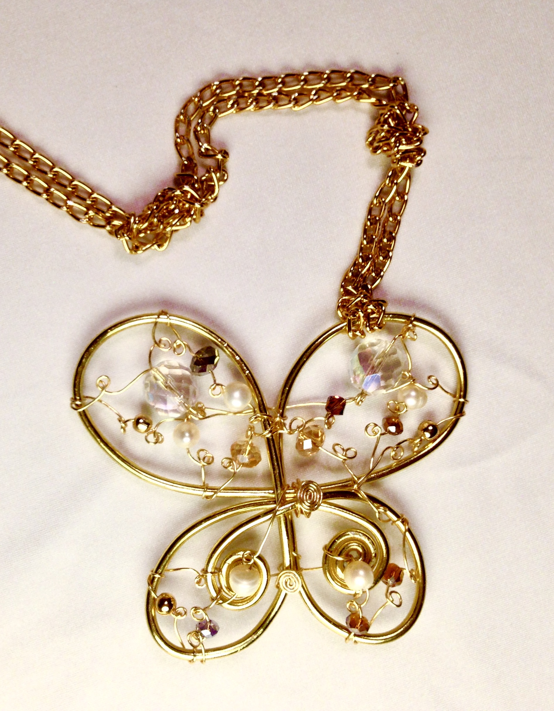 2013 Ethereal Esther Pendant - Butterfly