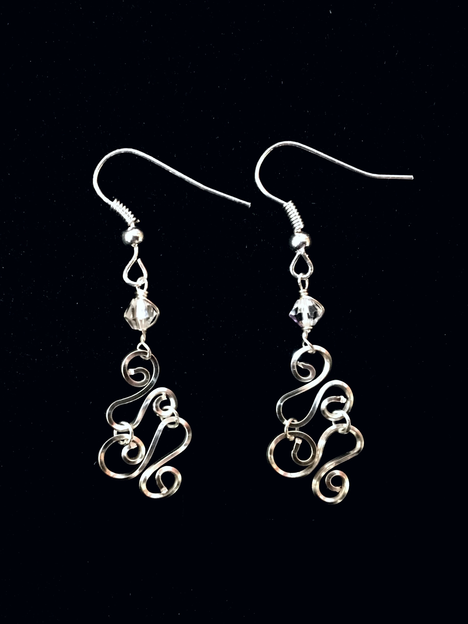 Candid Claire Earrings - Swirly