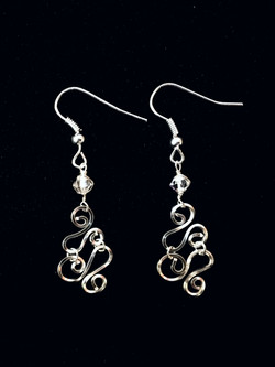 Candid Claire Earrings - Swirly