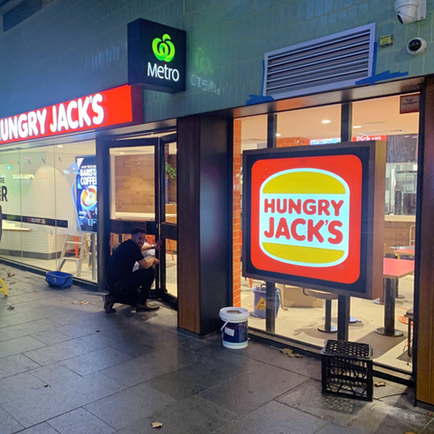 Hungry Jacks | Potts Point | Restaurant Fitout