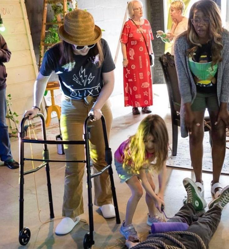 Outreach with BLIXT Arts Lab