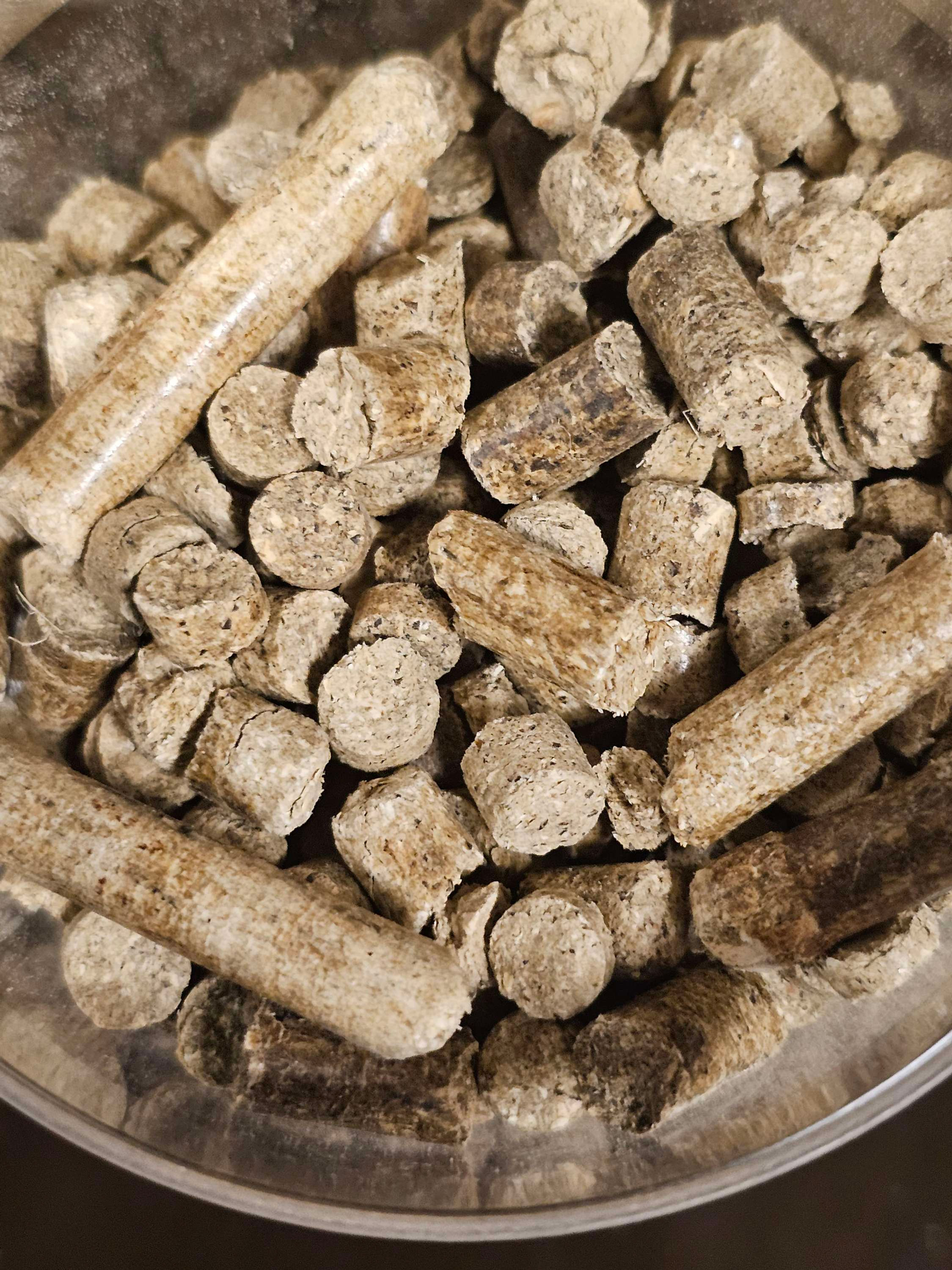 Hurd peletizado/fibra