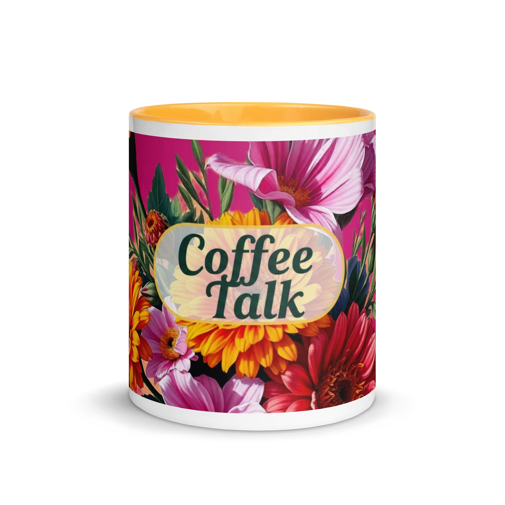 Coffee Talk Mug available in multiple colors