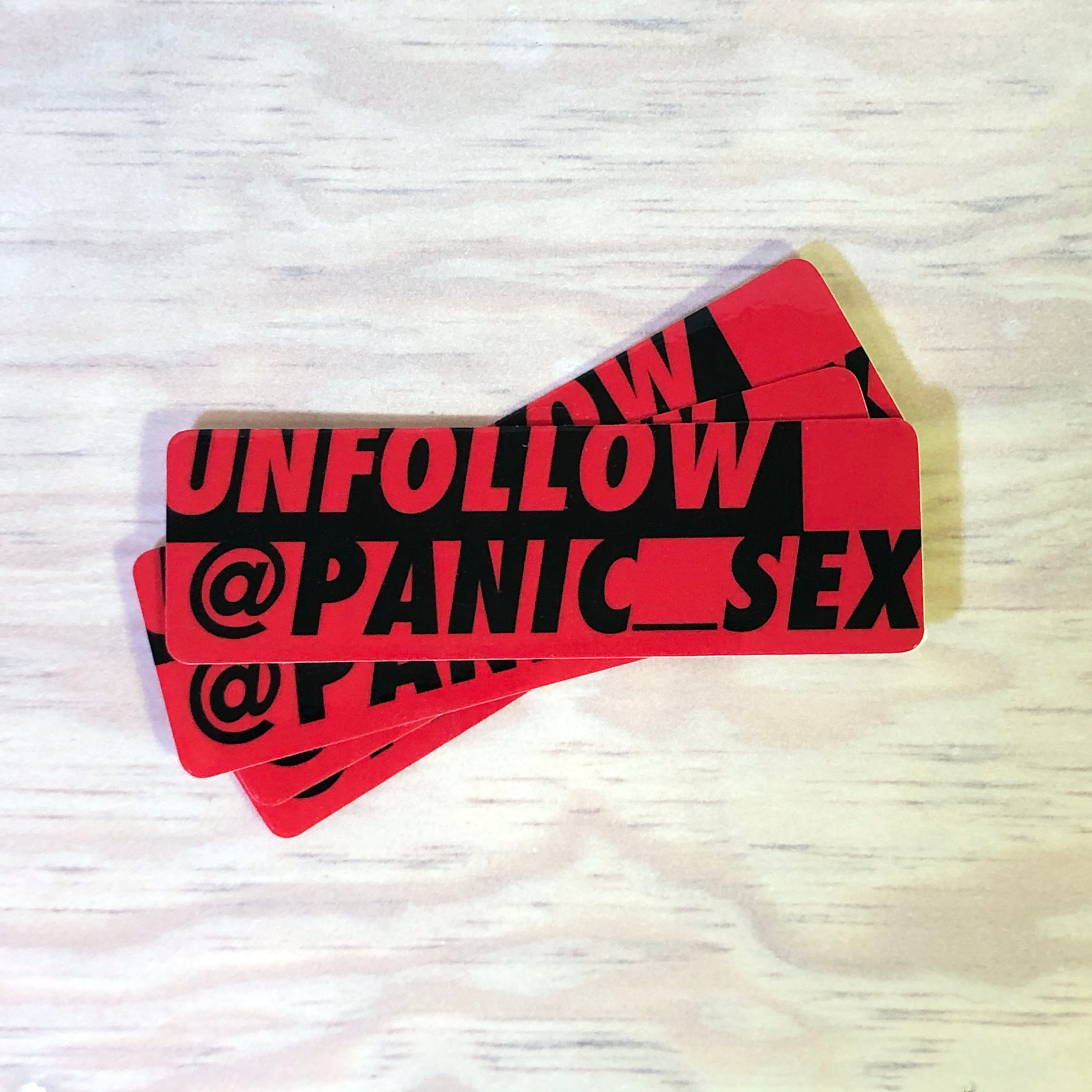sticker unfollow