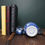 Thumbnail: A small Chinese ginger jar in cracked ice and prunus blossom cobalt blue, white 