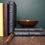 Thumbnail: An antique, brown stained treen bowl, charmingly distressed