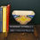 Thumbnail: A highly decorative vintage bowl, hand painted, Eastern Star by St Michael
