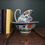 Thumbnail: A large English jug and bowl wash set, 1920s stoneware