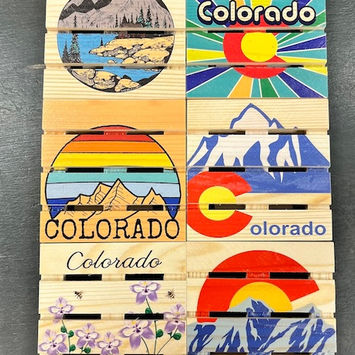 Colorado coasters at Golden Goods